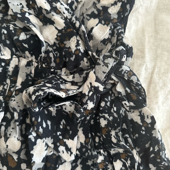 Free People black and cream summer romper Medium - Picture 5 of 5